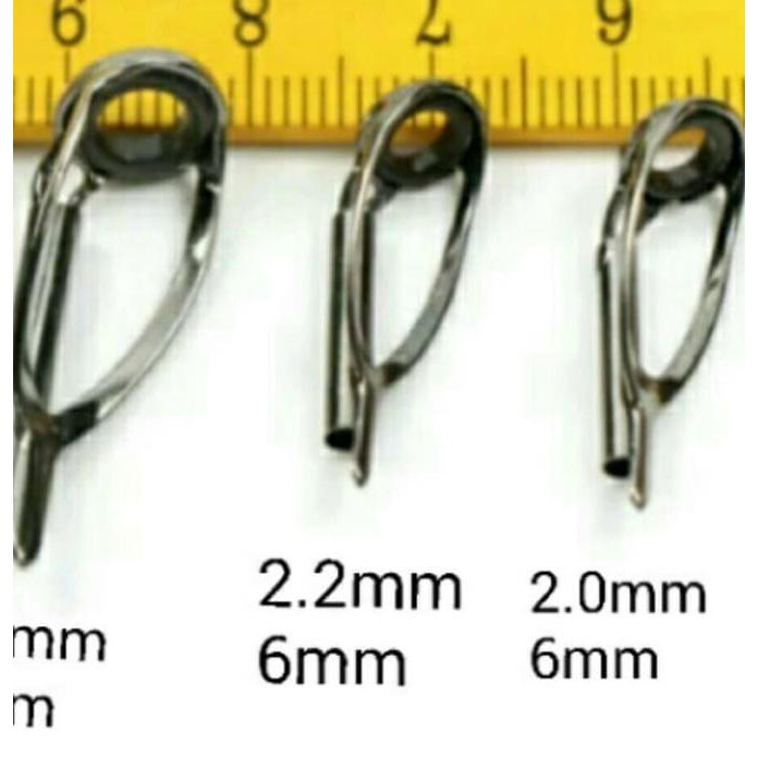 TITANIUM TOP RING GUIDE 6 MM * 2.0 MM / 2.2 MM PROMO