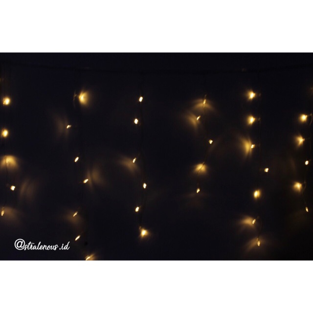 Curtain Lamp/Lampu Tirai/Tumblr Light/Lampu Gantung