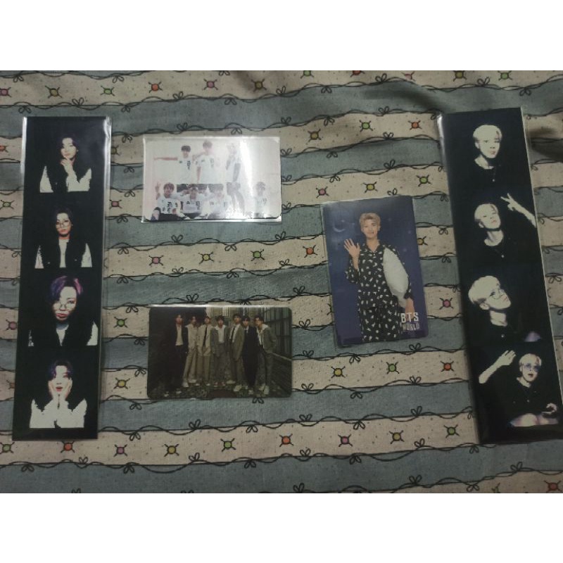 photostrip bts butter dan photocard bts be orul dan rm bts word