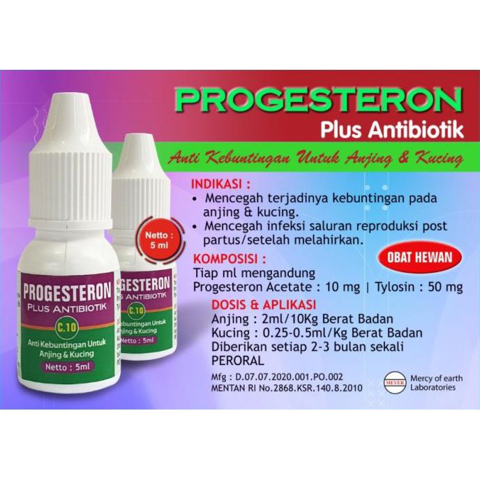 Obat Hewan Anjing☀ Obat Anti Hamil Untuk Anjing & Kucing + Antibiotik|Progesteron Stok Terbatas