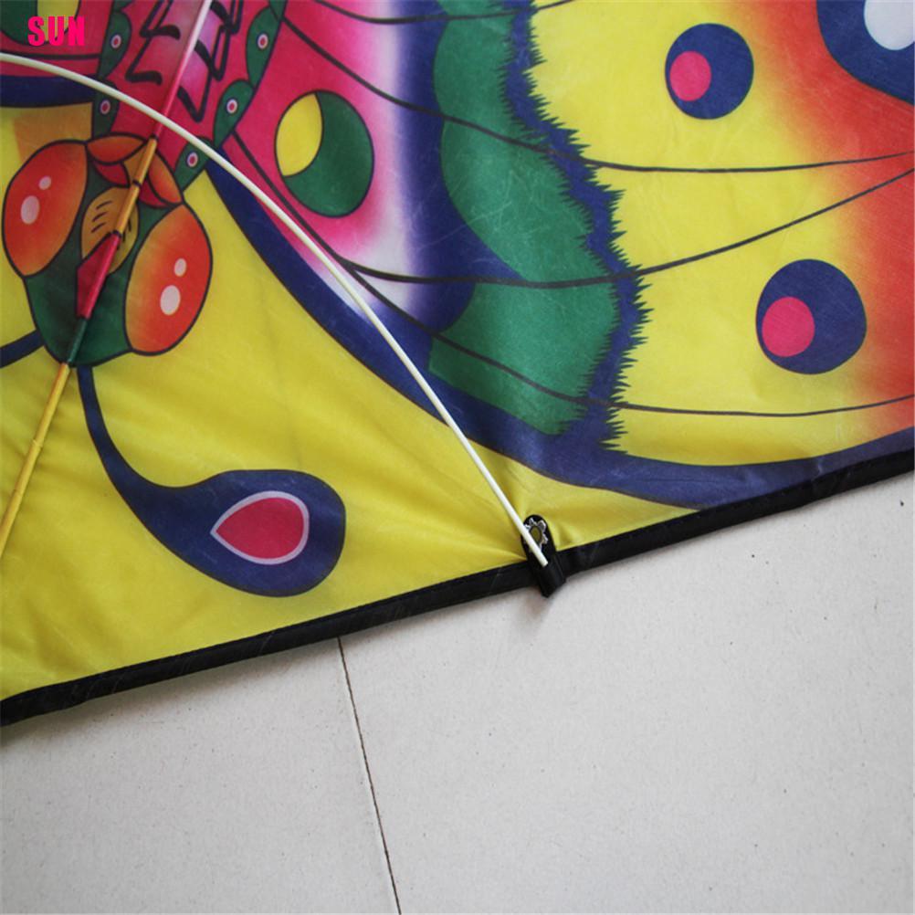 (Bf) Layang-layang Besar 90cm Motif Kupu-Kupu Untuk Anak