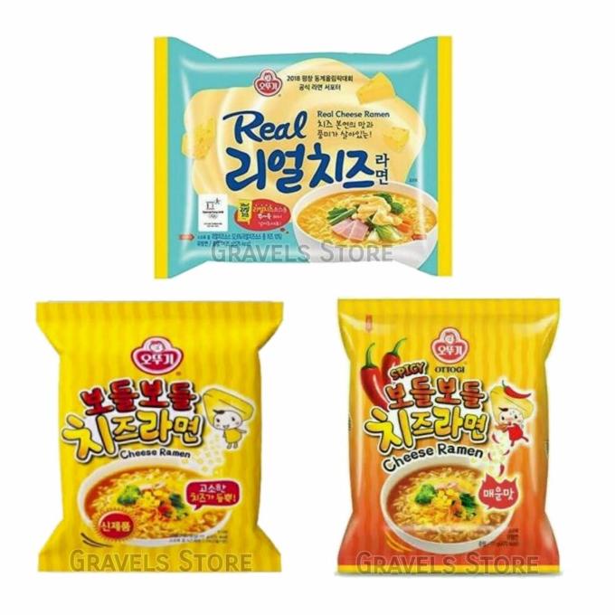 

[Bundling 3 Pcs] Ottogi Cheese Ramyun - Cheese Spicy - Real Cheese