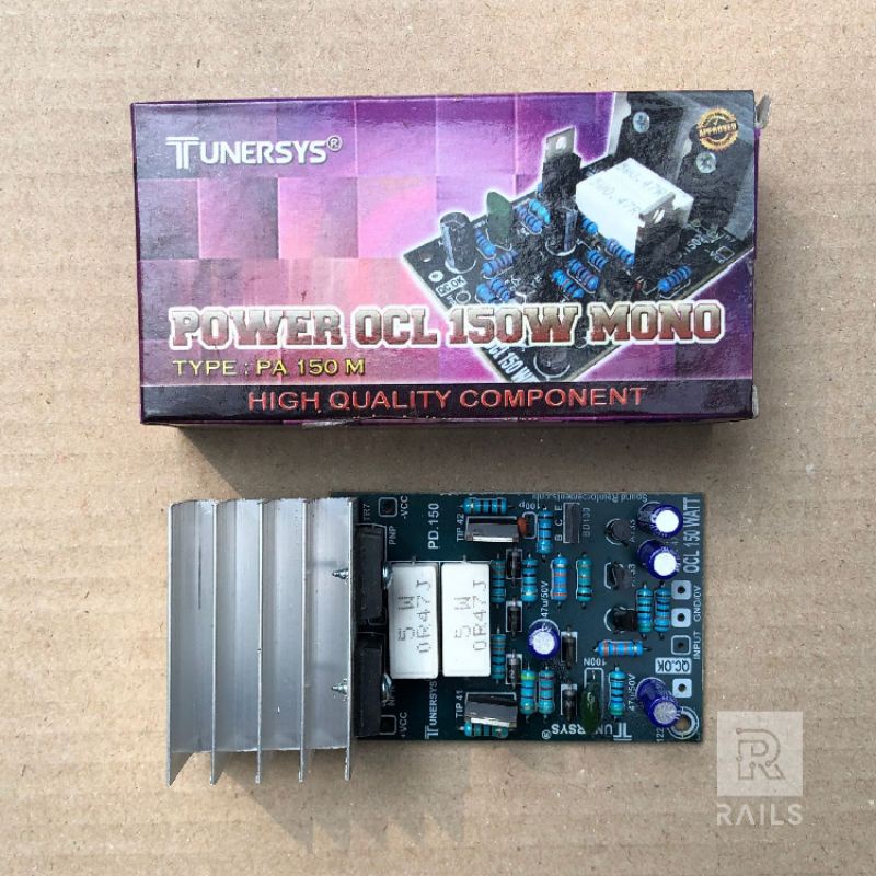 Kit Power OCL 150 Watt Mono Tunersys Plus TR Final Pendingin