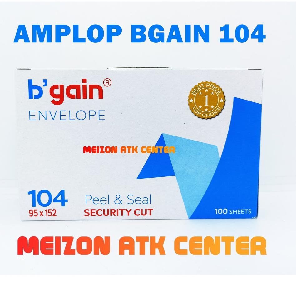 

Banting harga!! BGAIN B'gain Amplop Putih Polos Uk 104 80gsm [ 1 PACK ]