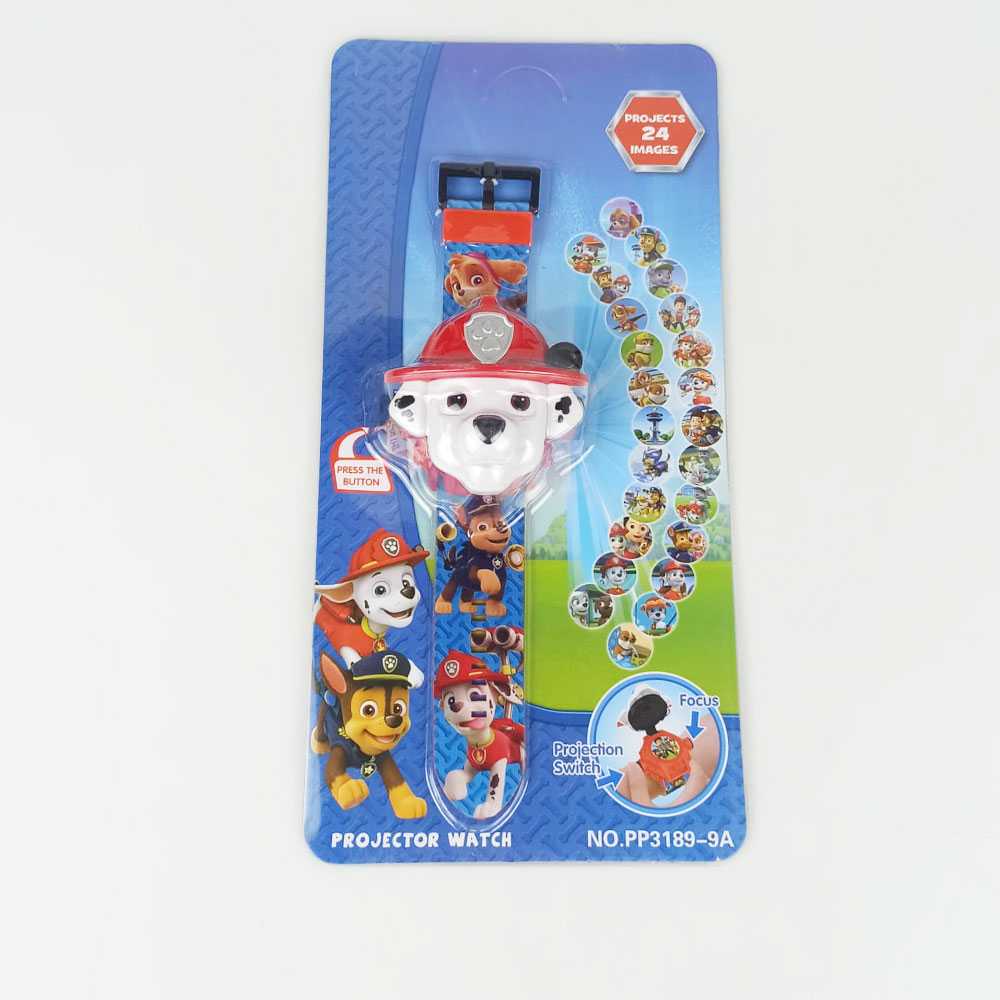 Jam Tangan Mainan Anak Paw Patrol Projection Watch PP3189 9A