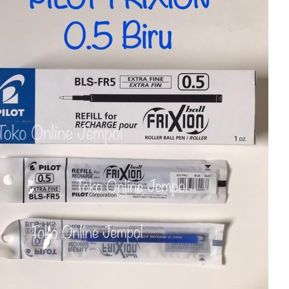 

➧ ATK0749PL refill 0.5 BIRU Frixion BLS-FR5 Pilot Pulpen isi ulang 0,5 ☊