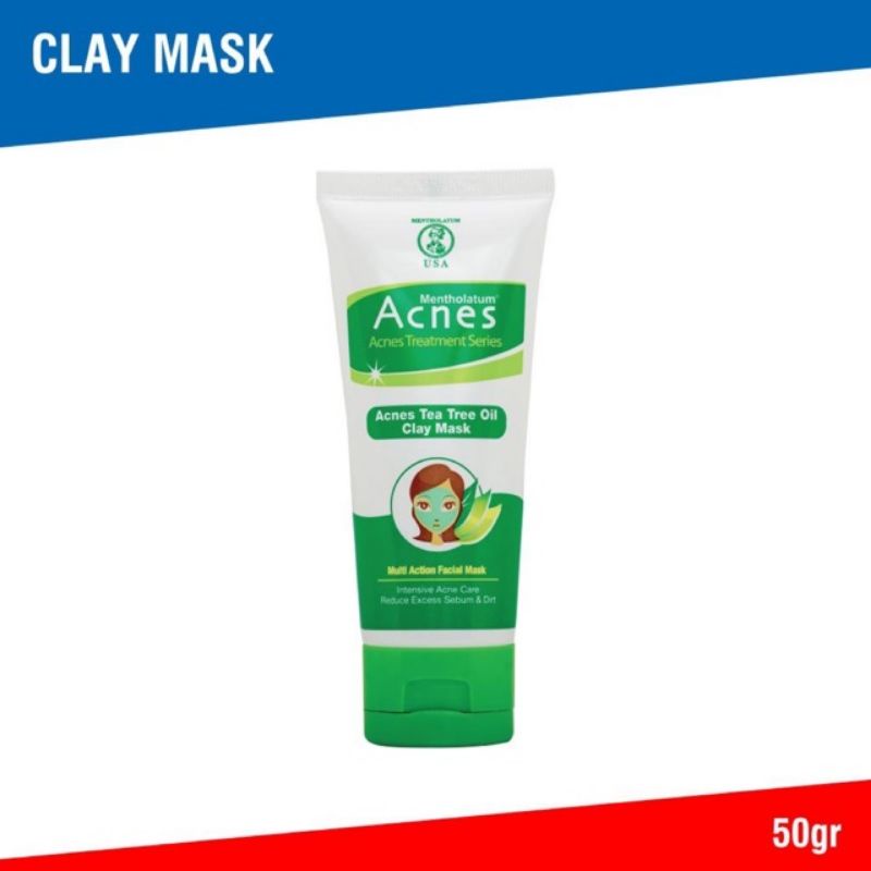 Acness Tea Tree Oil Clay Mask 50gr