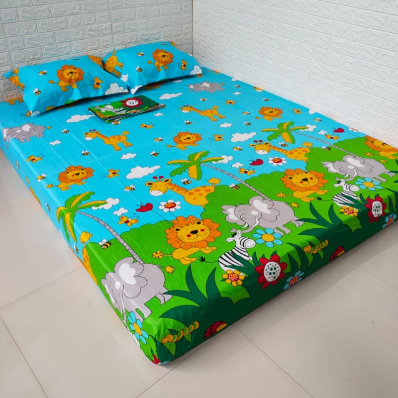 Sprei Jungle Friend Blue