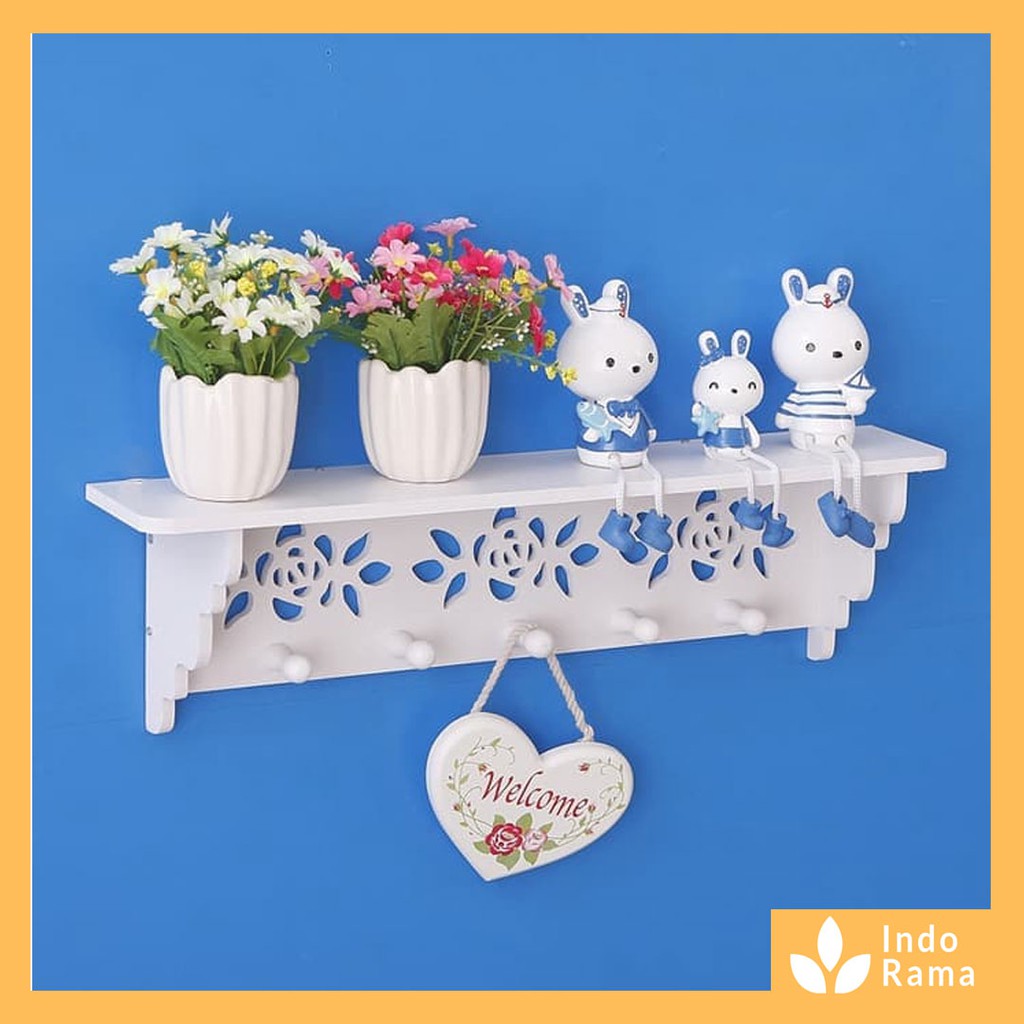 RAK VINTAGE / SHABBY CHIC / RAK SHABBY CHIC / RAK GANTUNG / AMBALAN / RAK DINDING