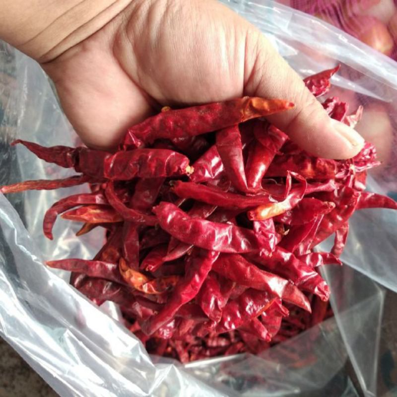 

Cabe kering teja cabai kering Cabe Iblis Dry chili 500g