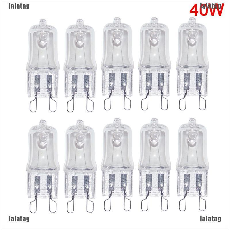 (Lala) 10pcs Lampu Oven G9 25w 28w 40w 60w