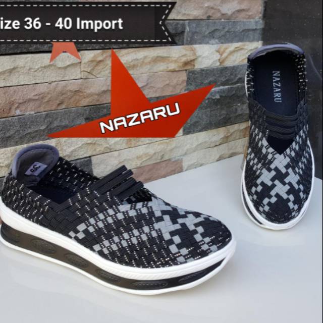 Sepatu Wanita Nazaru Sulam Import