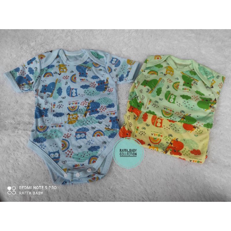 JUMPER BAYI FULL WARNA MOTIF