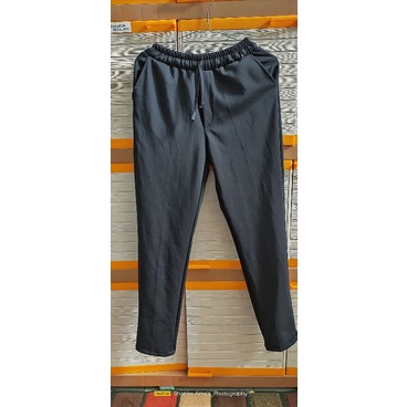 celana scuba pencil hitam | celana dalaman gamis scuba hitam