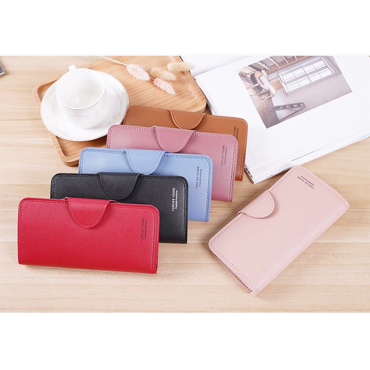 (COD)Dompet Wanita AS01  Panjang  Dompet wanita import Panjang Tipis