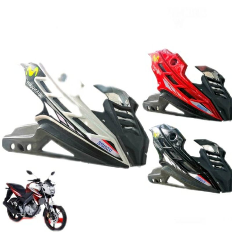 Cover/pelindung/tutup mesin motor yamaha vixion NVL/NVA tahun 2013-2015 pelindung lumpur mesin yamah