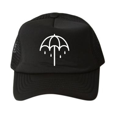 TOPI TRUCKER JARING DISTRO LOGO BAND PAYUNG TEDUH INDONESIA PREMIUM KEREN