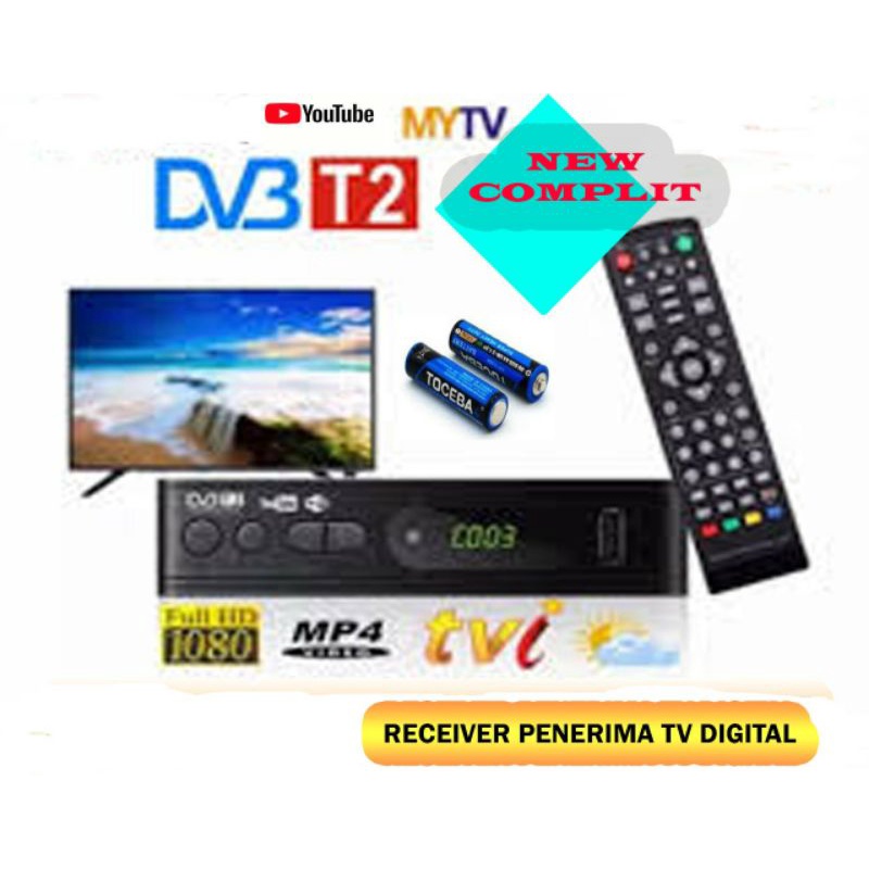 set top box tv digital - dvb t2 receiver penerima tv digital