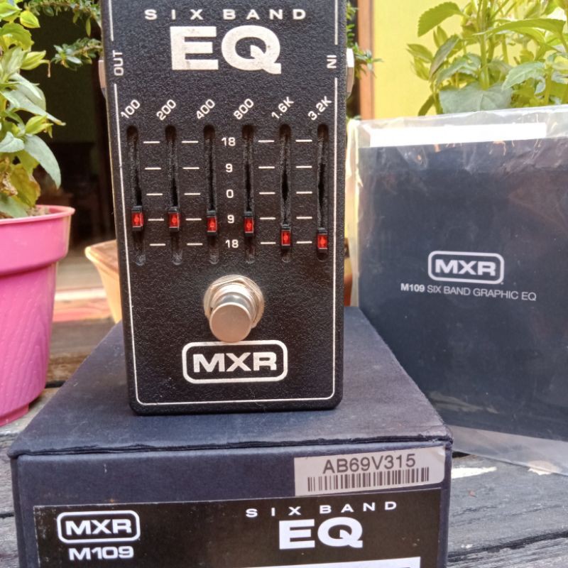 mxr six band eq not ge7 ge 7 geb7 eaualizer