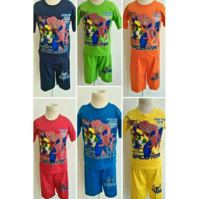 Spiderman / baju anak spiderman / kaos anak