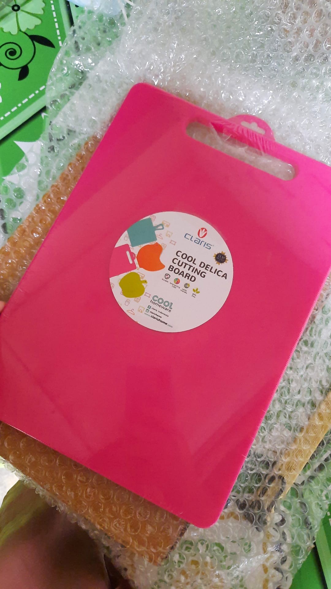 Talenan Claris Plastik Delica Anti Bacteria Foodsafe 30 Cm X 21,5 Cm (2412)