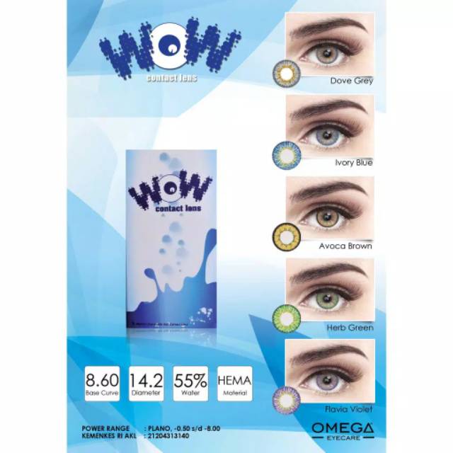 SOFTLENS WOW COLOR BY OMEGA Only Normal