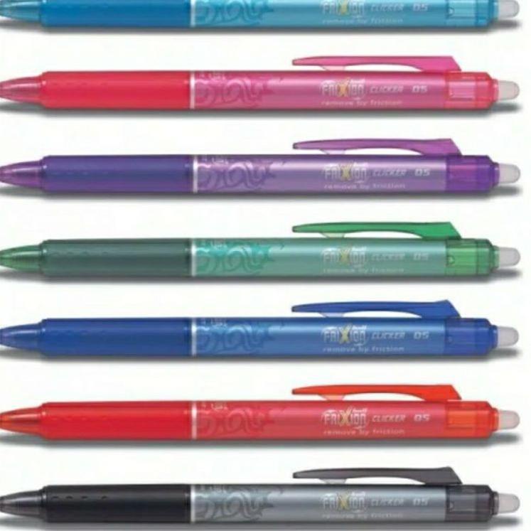 

GOGO ORDER { 1Pcs } Pulpen Frixion Clicker Pilot Warna Warni 0.5 & 0.7 BLRT-FR5/7 33QZWH
