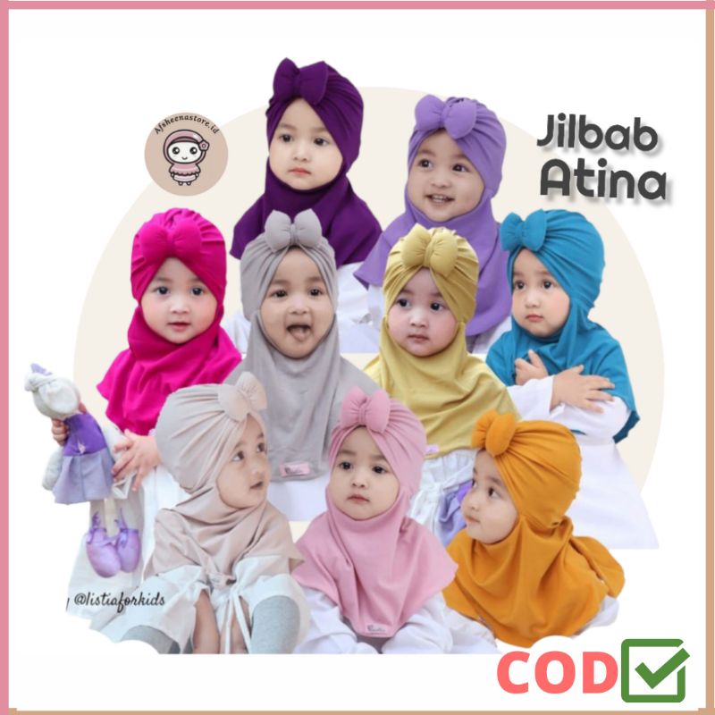 jilbab ATINA | jilbab anak perempuan 1 2 3 4 5 Th