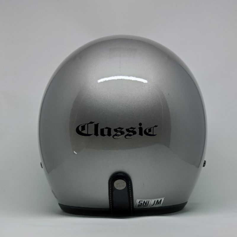 Helm Bogo Retro Classic Flat Visor Original Injak