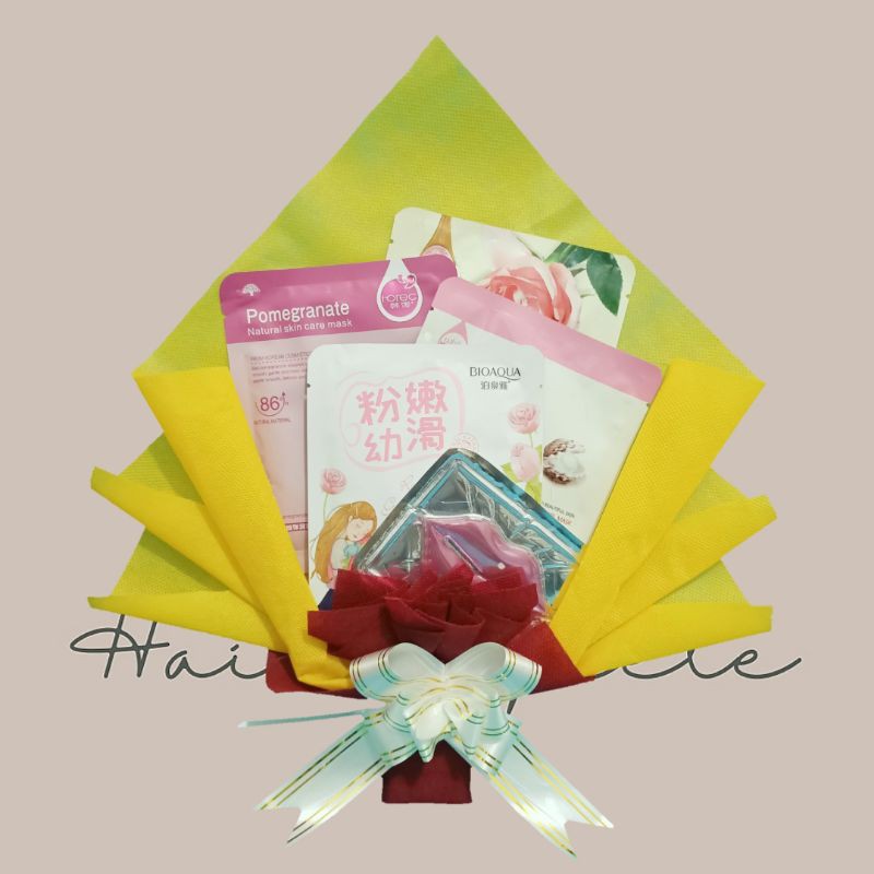 Bouquet Mask | Buket Masker | Bouquet Face Mask | Buket Masker Wajah
