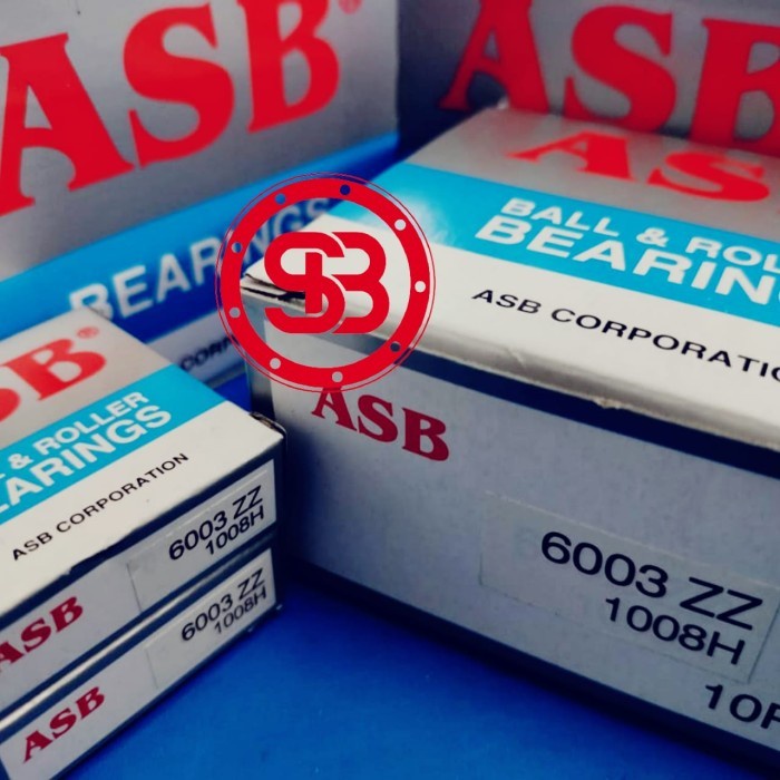 Bearing / Laker / Laher 6003 ZZ ASB