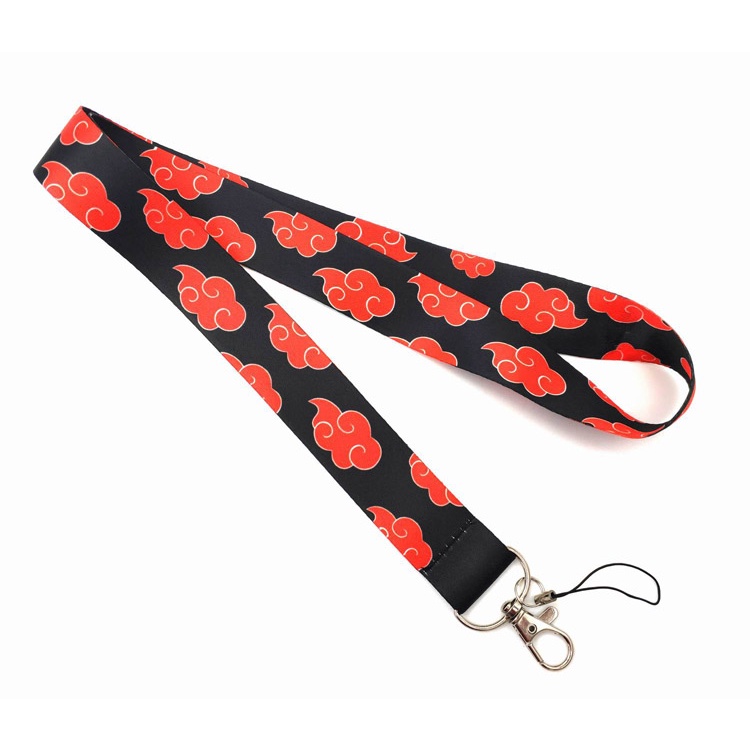 Tali Lanyard Leher Motif NARUTO Untuk Handphone