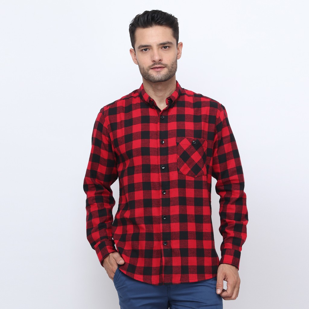 

17Seven Original Kemeja Flanel 0079-Plankton-Mu