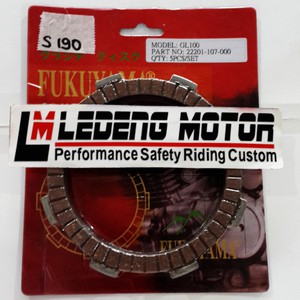 Kampas Plat Kopling GL-100 grand supra mx-new tiger cs1 minerza zx135