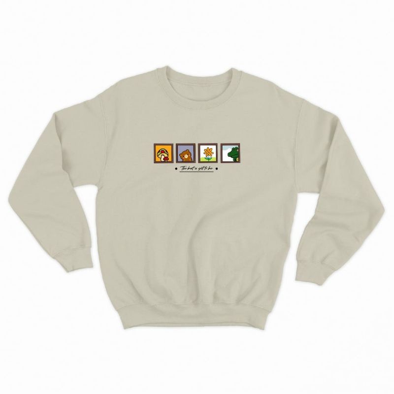 Sweater crewneck unisex (Enjoy the best)