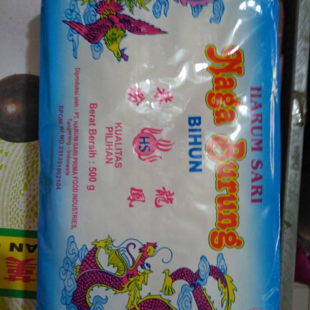 

Bihun beras cap naga burung 500g