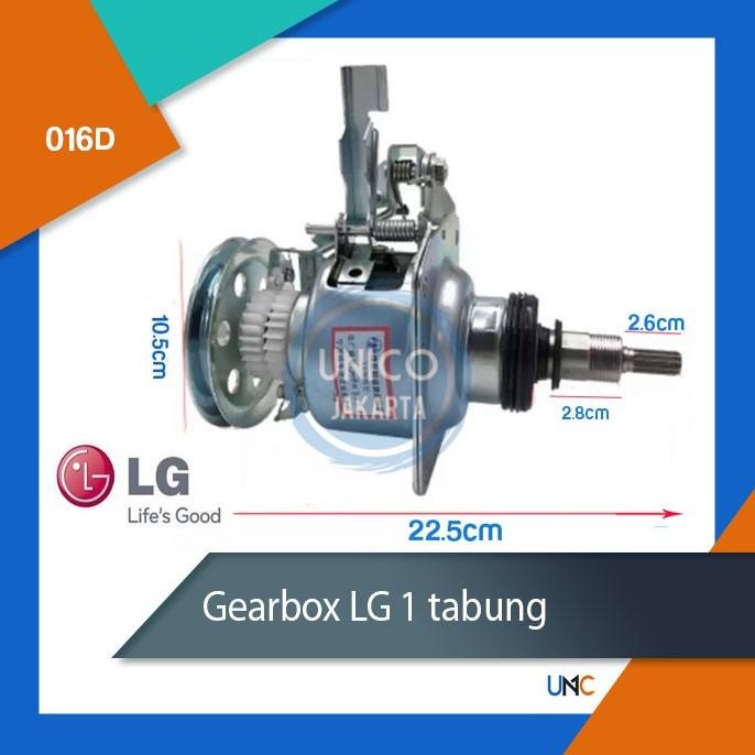 Gearbox LG 1 tabung as 11z 2.6cm WGBX-016D 6-9kg
