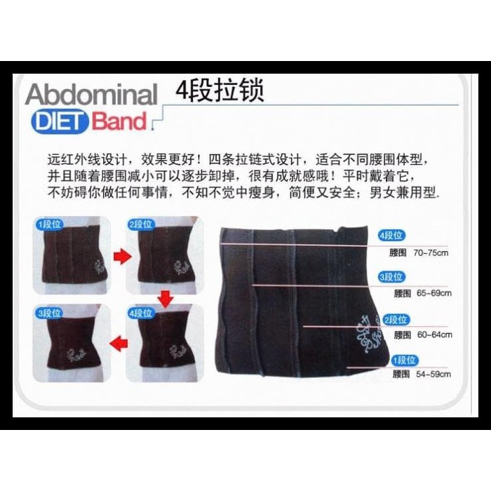 KORSET 4 STEP - SHAPE SLIMMING BELT