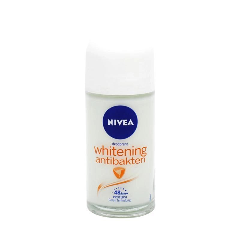 Nivea Deodorant Roll On Whitening anti bakteri 50 ml