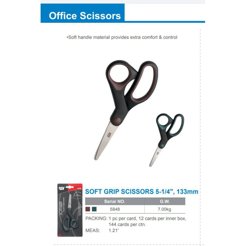 

SDI Gunting Soft Grip 0920J / Sdi gunting 0920J / scissors Sdi