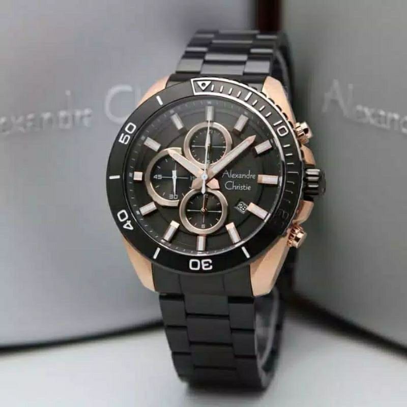 Alexandre Christie Pria Ac 6543 Stainless Steel/Garansi Resmi 1 Tahun