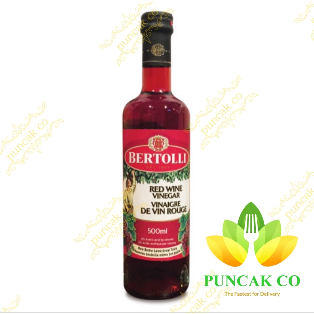 

Bertolli Red Wine Vinegar / Cuka Fermentasi Rasa Anggur Merah