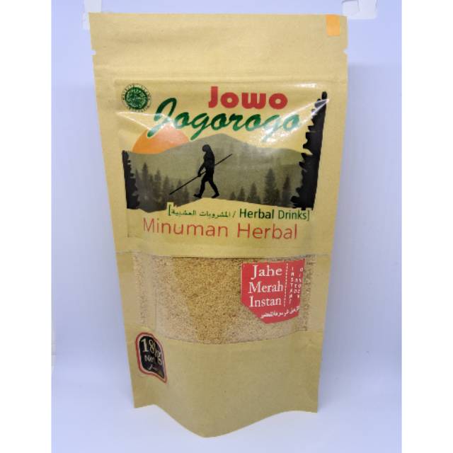 

Minuman herbal jahe merah instan Jowo Jogorogo