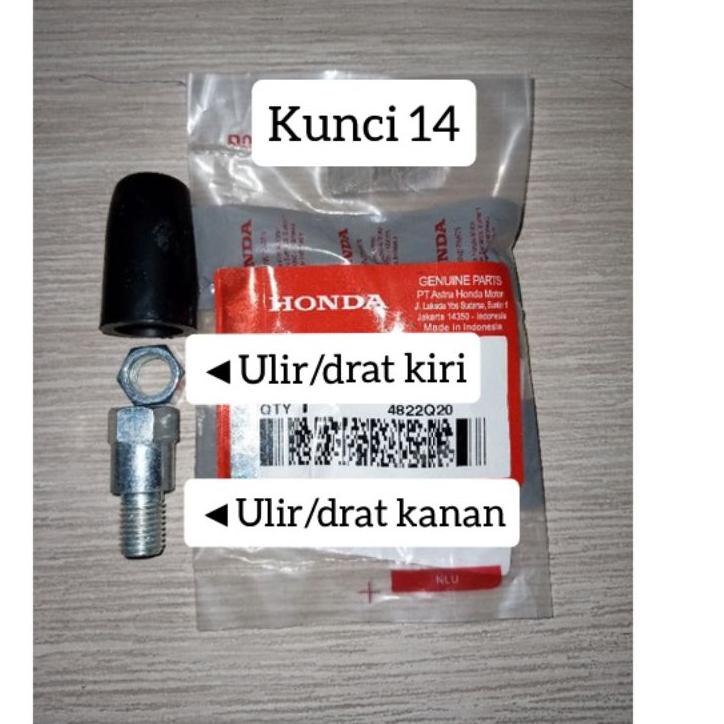 ✯ karet spion scoopy mur spion scoopy sambungan spion scoopy mur spion honda scoopy adv vario pcx or