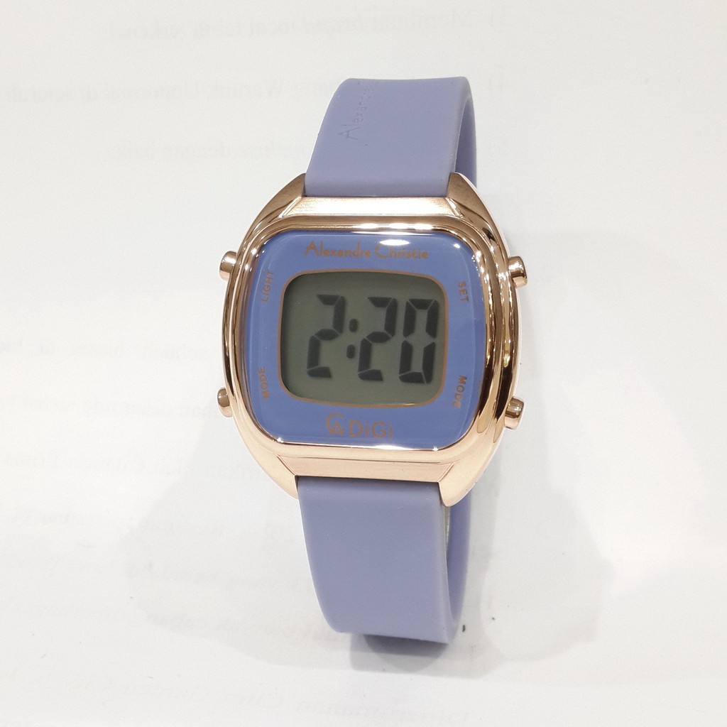 Alexandre Christie Digi 9335LHRRGBU Jam Tangan Wanita