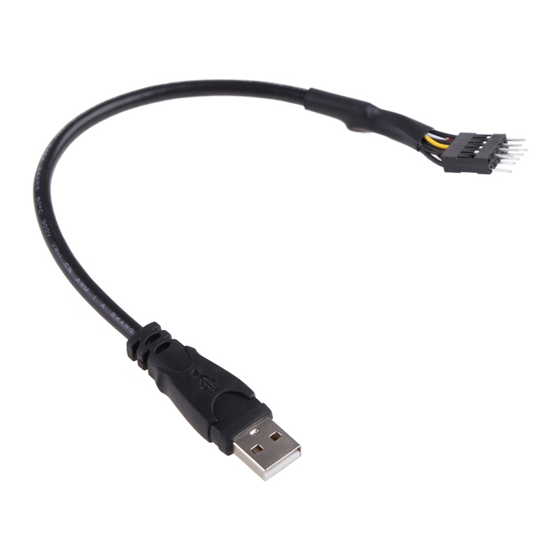 Adaptor Kabel Motherboard btsg 9pin Male to USB A Male Konverter Housing Male/Male