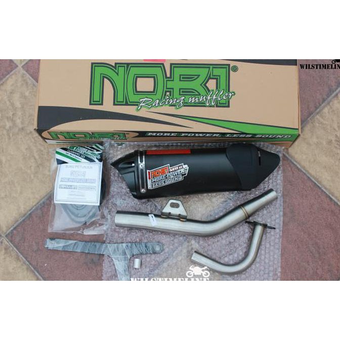 Knalpot NOBI NEO SS untuk Motor Honda Vario - Beat