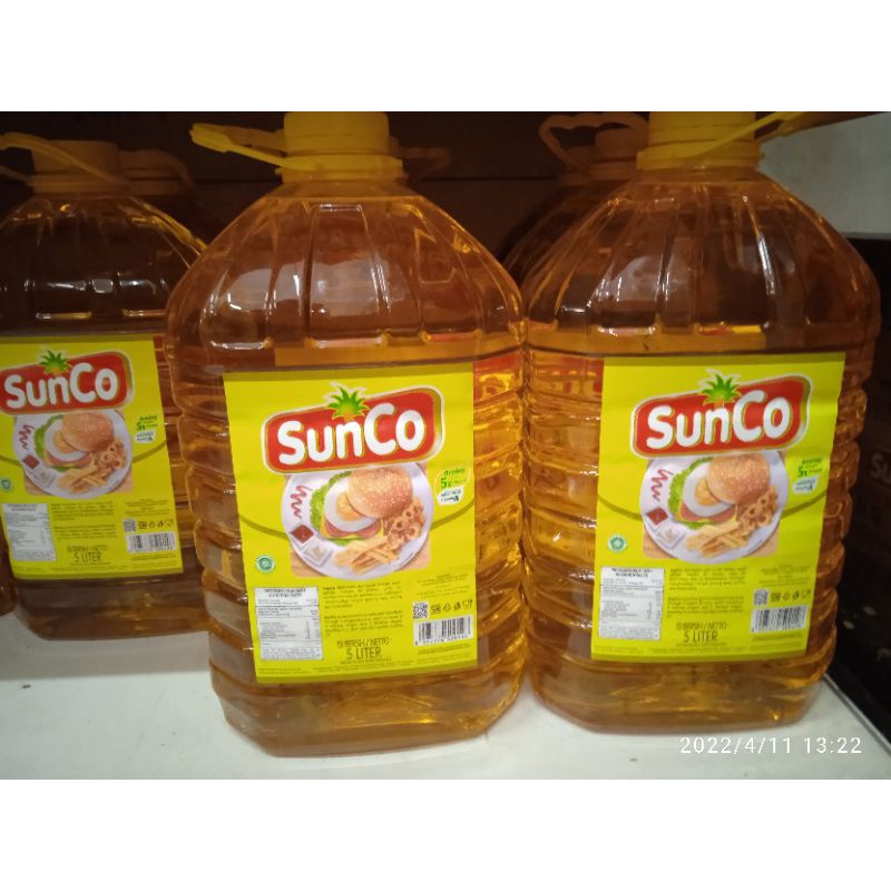 

Minyak Goreng SUNCO 5 liter Buat cafe dan Resto