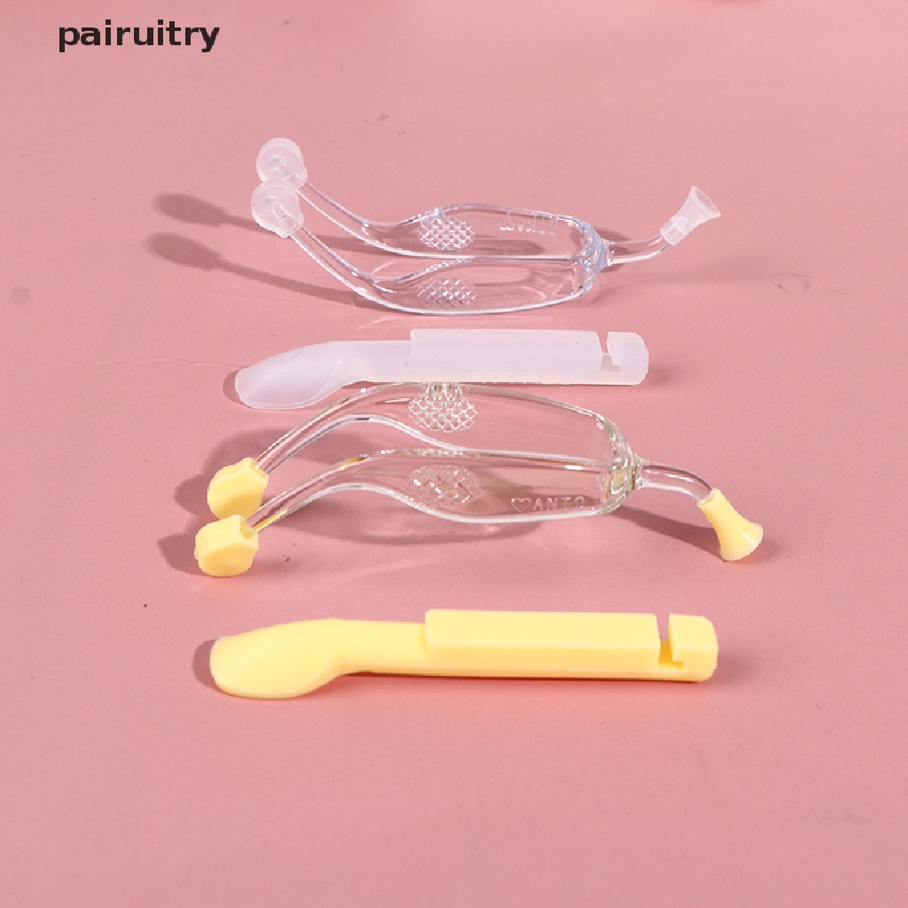 Set Alat Pinset Sendok Tongkat Hisap Bahan Silikon Lembut Untuk Perawatan Lensa Kontak