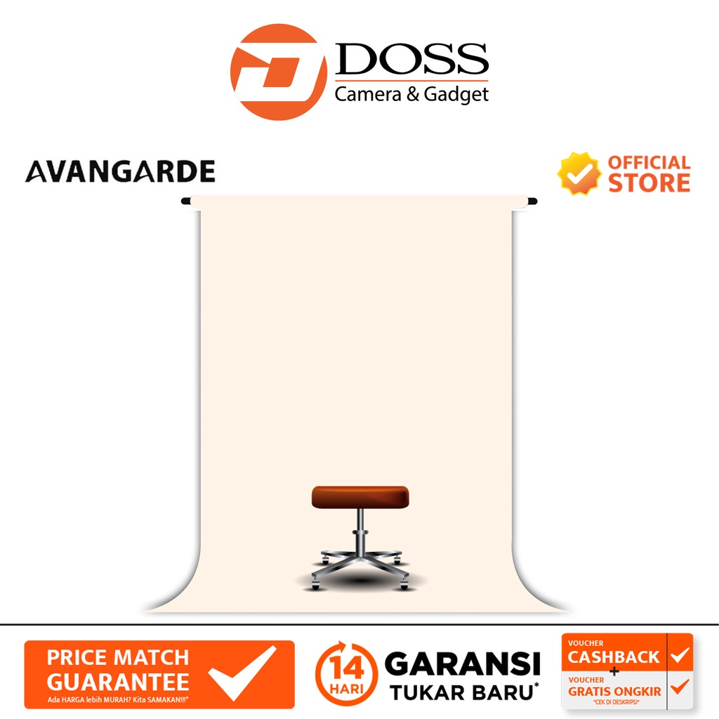 Avangarde Seamless Background Paper - #33 Ivorine